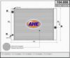 AHE 104.088 Radiator, engine cooling